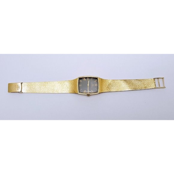 Vintage 1970s Jaeger LeCoultre 29mm Classic Cal 818/3 R7582 14K Yellow Gold 17J - Picture 6 of 16